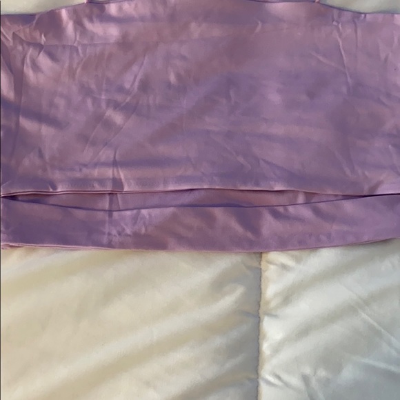 Shein Light Purple Tank with Front Cutout - Picture 2 of 3